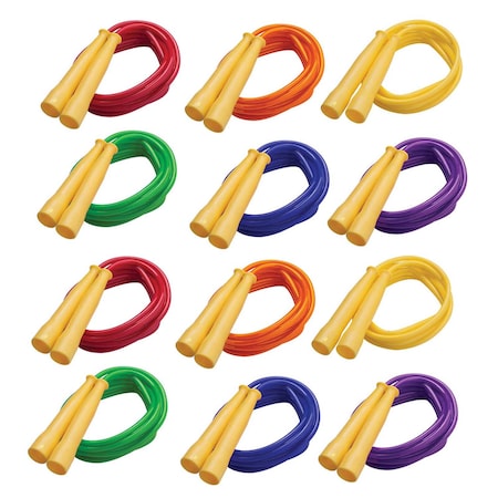 Champion Sports Licorice 8ft Speed Rope, PK12 SPR8